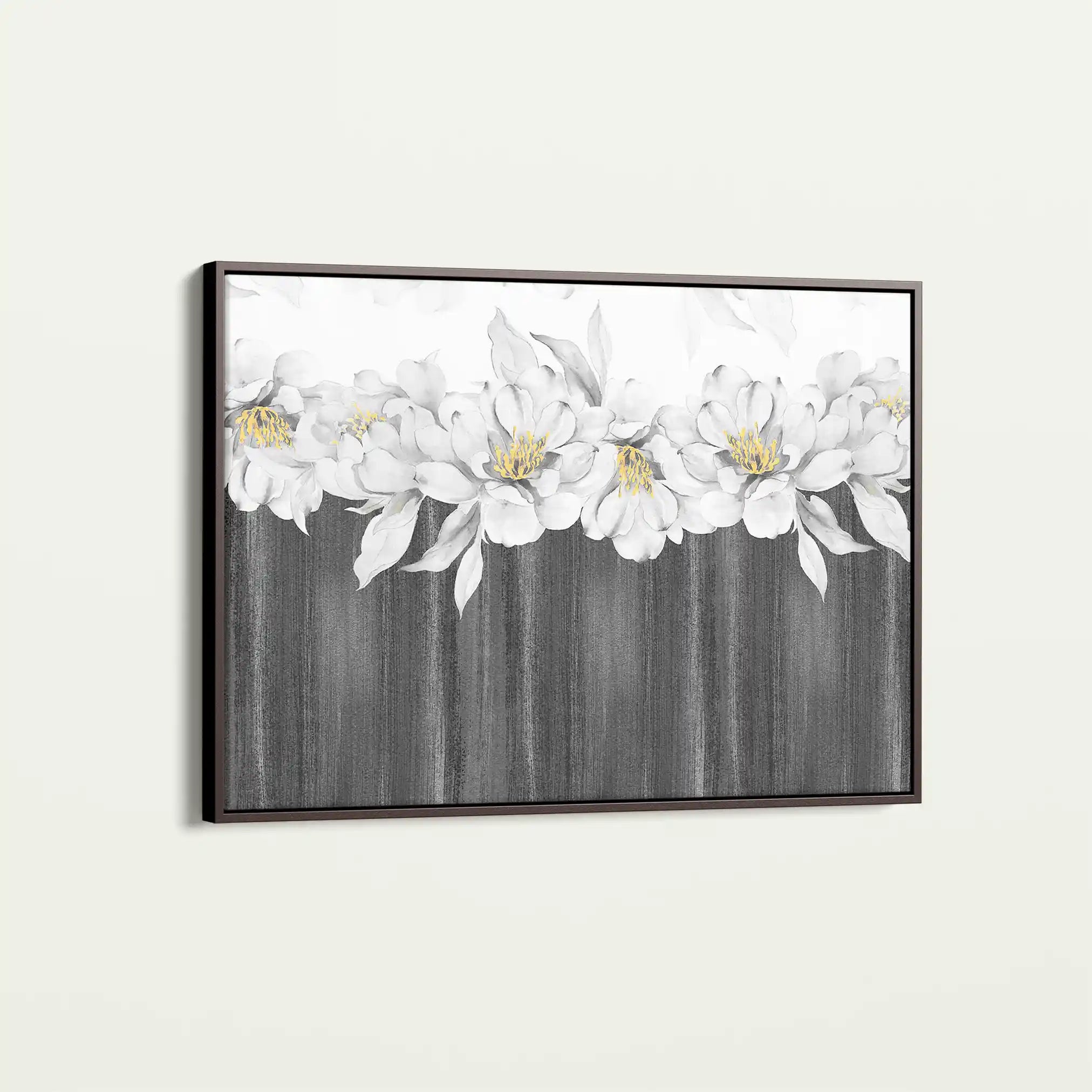 Floral Canvas Wall Art WAD013-F 90 x 60 cm / Stretched on hidden frame