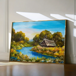 Landscape 013 Canvas Art 90 x 60 cm / Stretched on hidden frame