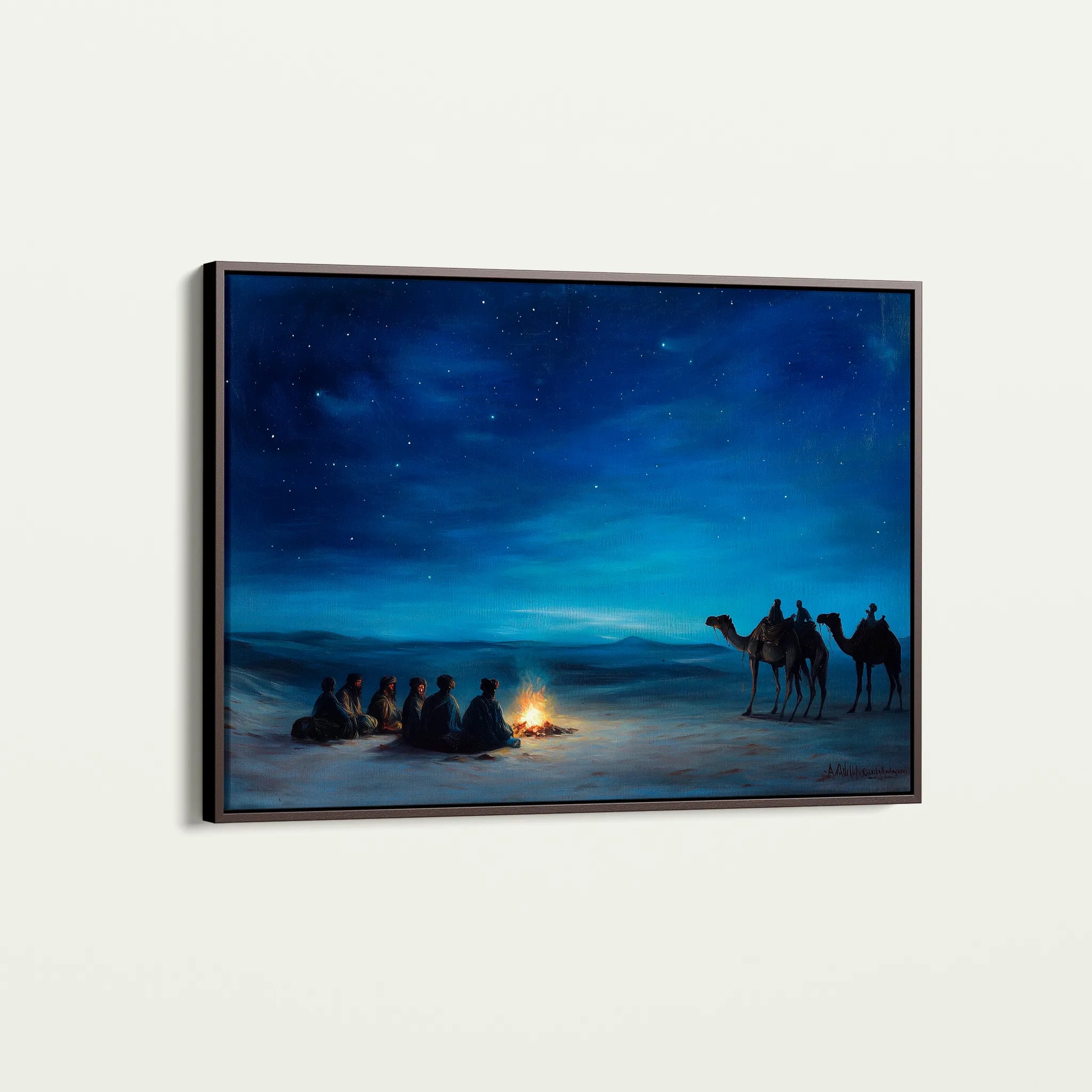 Orientalist Canvas Wall Art WAD013-OR 90 x 60 cm / Stretched on hidden frame