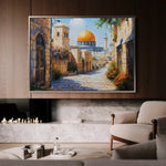 Palestine 013 Canvas Art 90 x 60 cm / Stretched on hidden frame