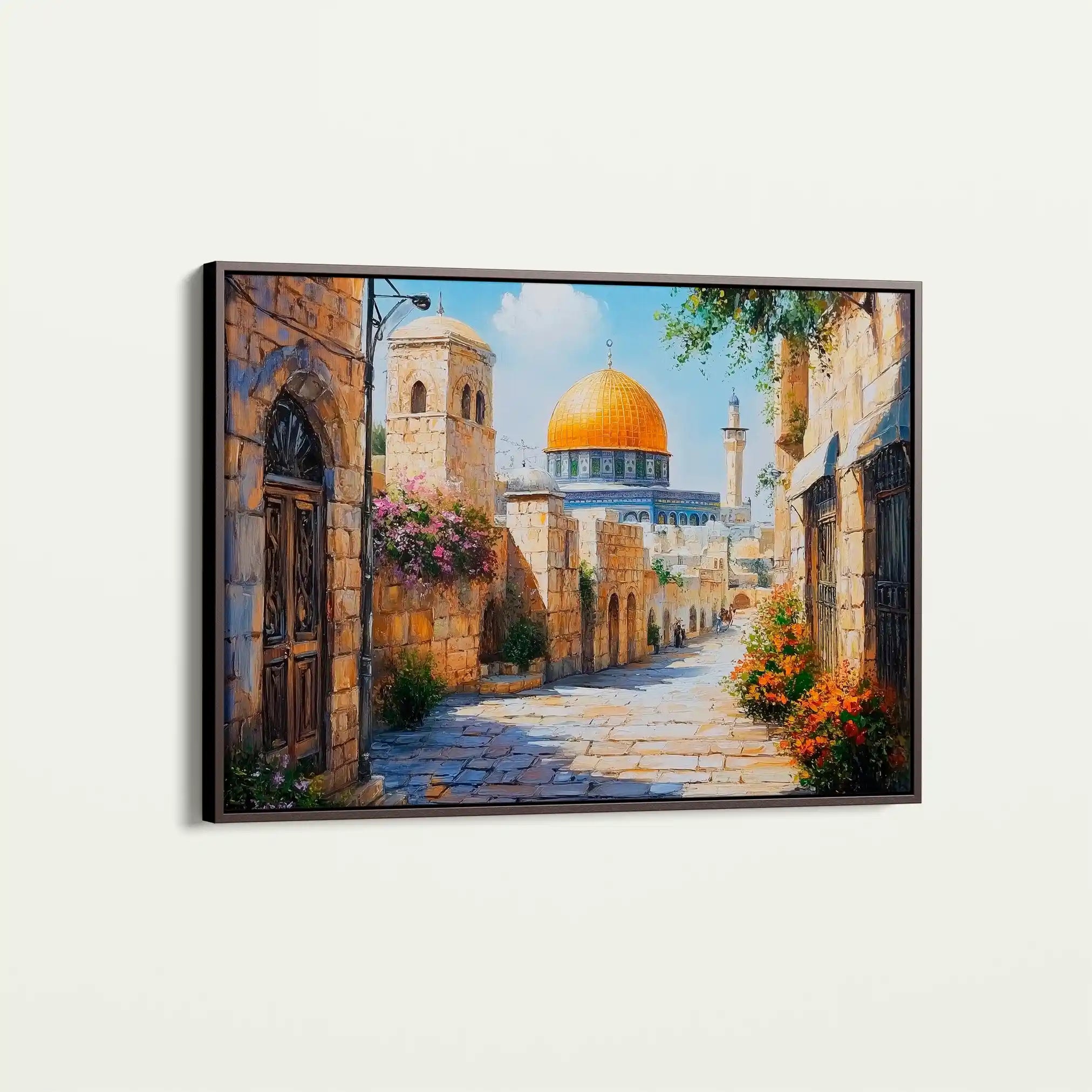 Palestine 013 Canvas Art 90 x 60 cm / Stretched on hidden frame