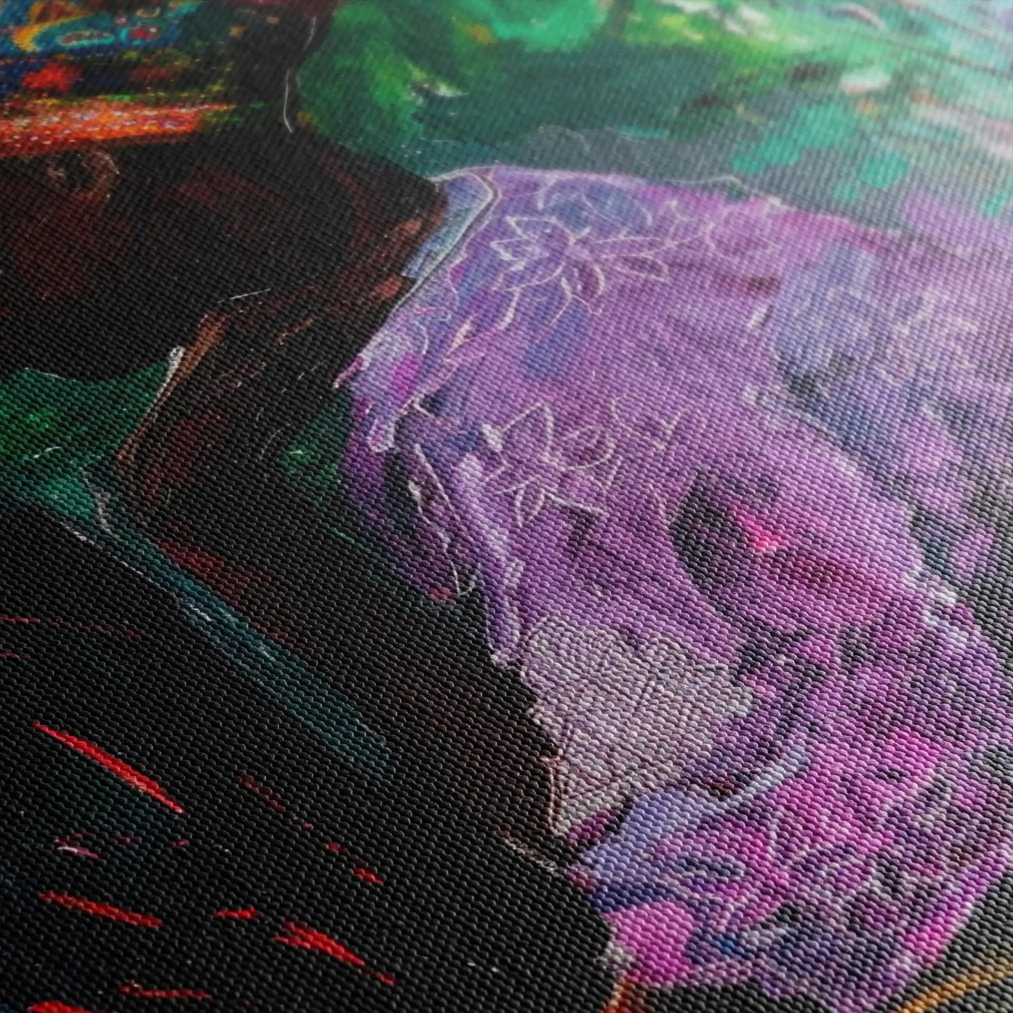 Portrait 013 Canvas Art 90 x 60 cm / Stretched on hidden frame