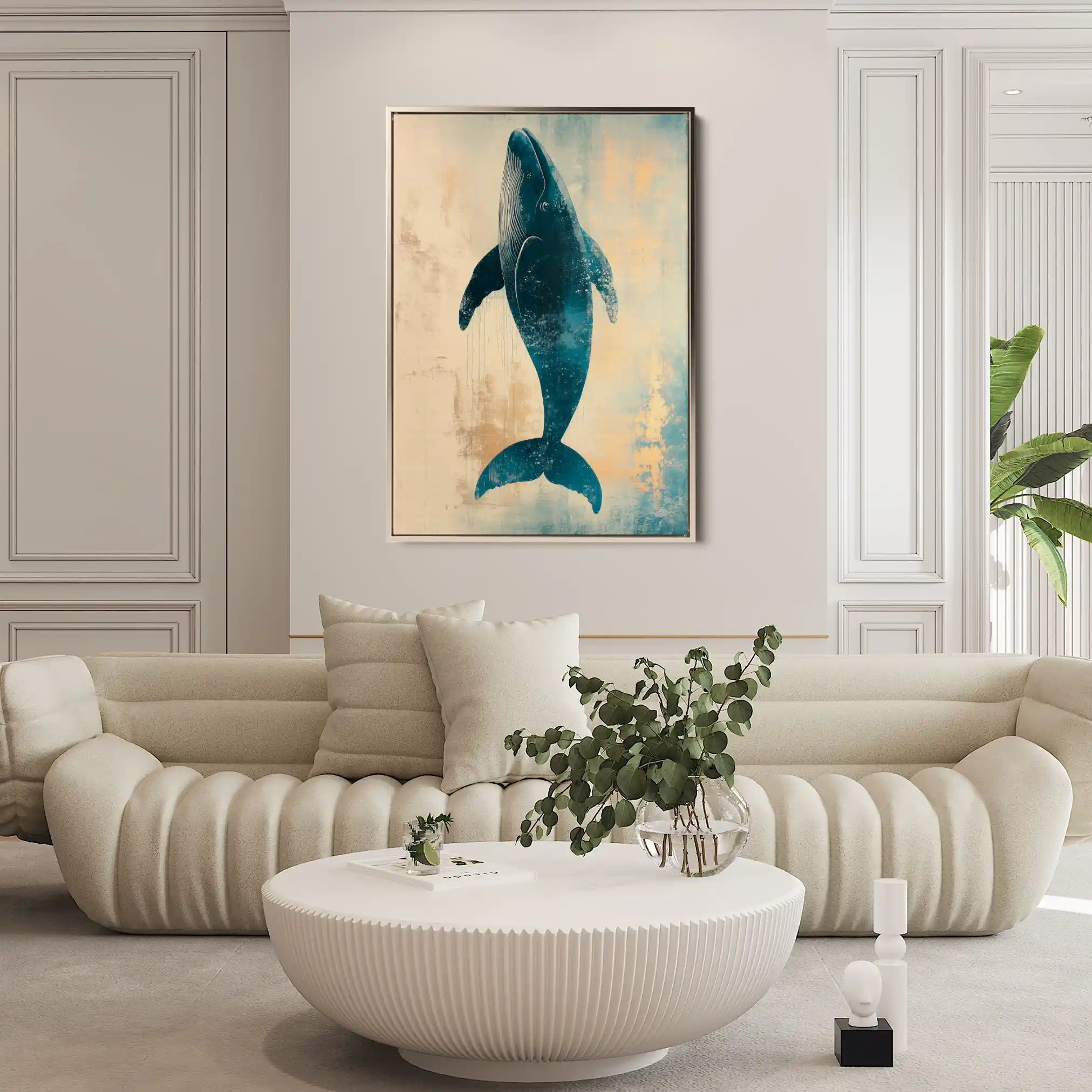 Animals 014 Canvas Art 90 x 60 cm / Stretched on hidden frame