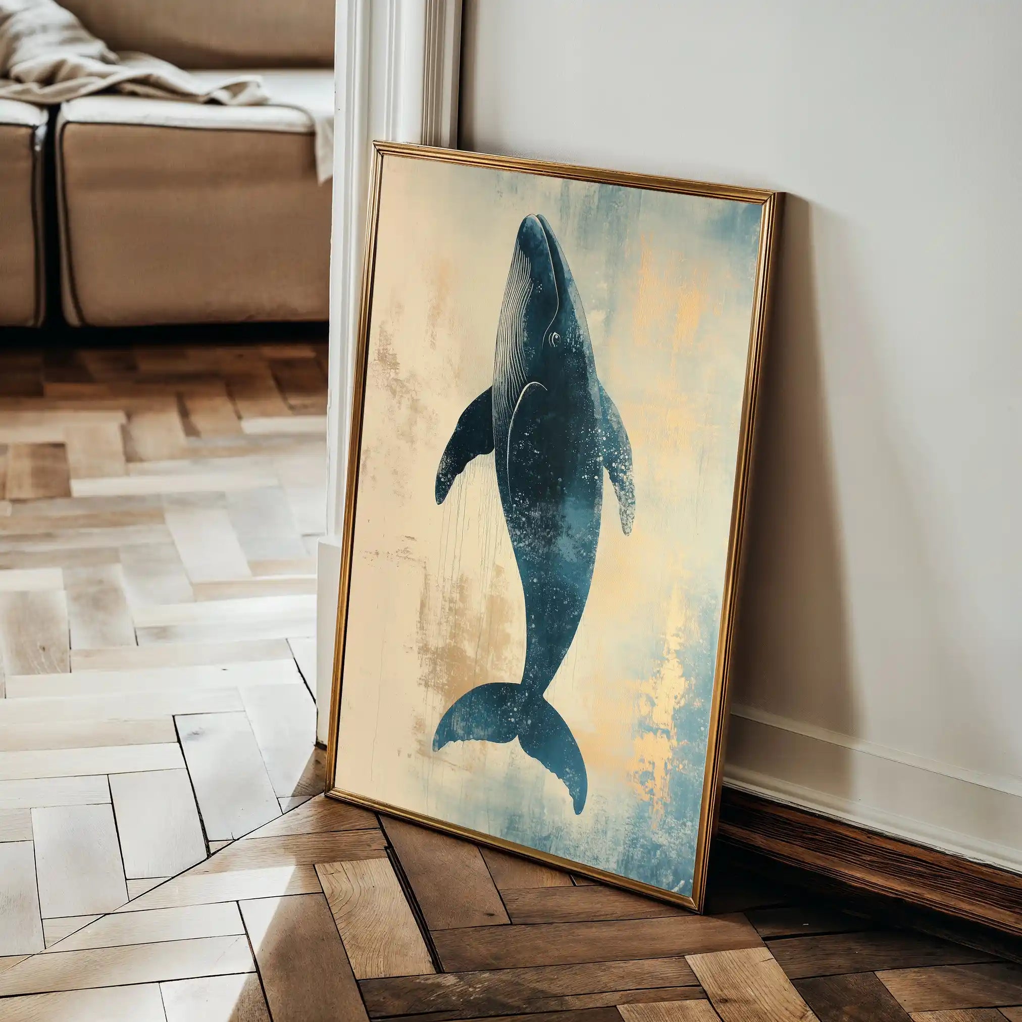 Animals 014 Canvas Art 90 x 60 cm / Stretched on hidden frame