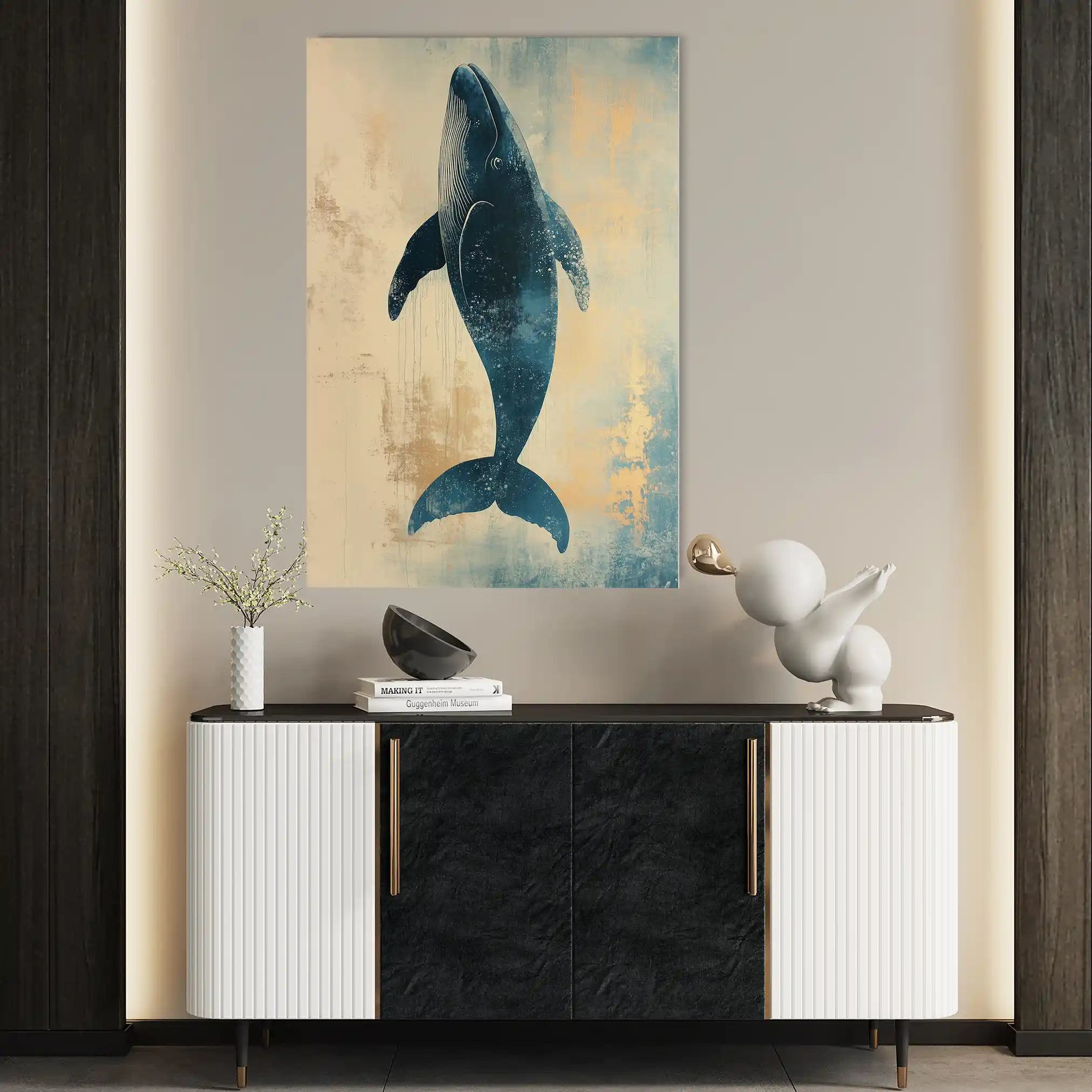 Animals 014 Canvas Art 90 x 60 cm / Stretched on hidden frame