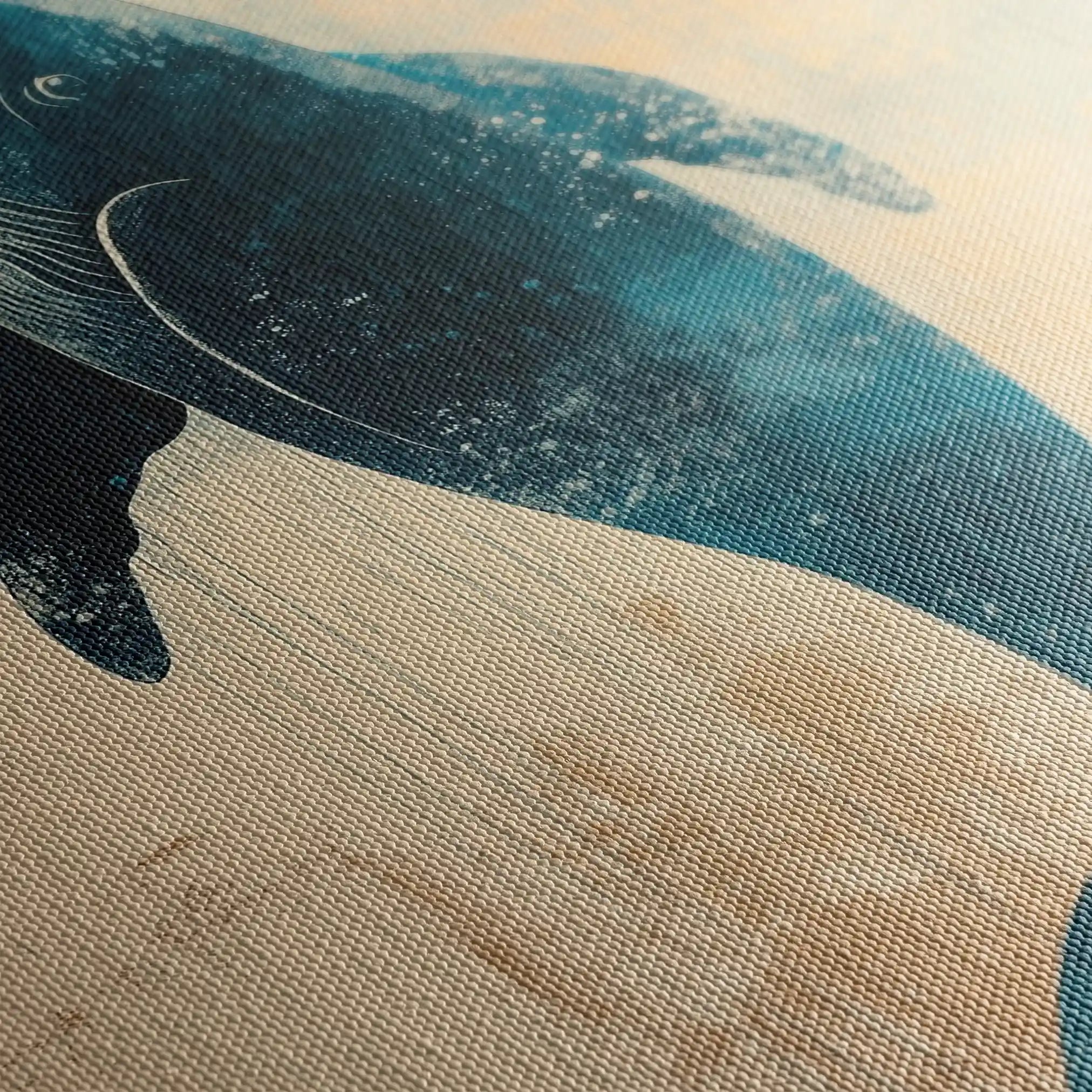 Animals 014 Canvas Art 90 x 60 cm / Stretched on hidden frame