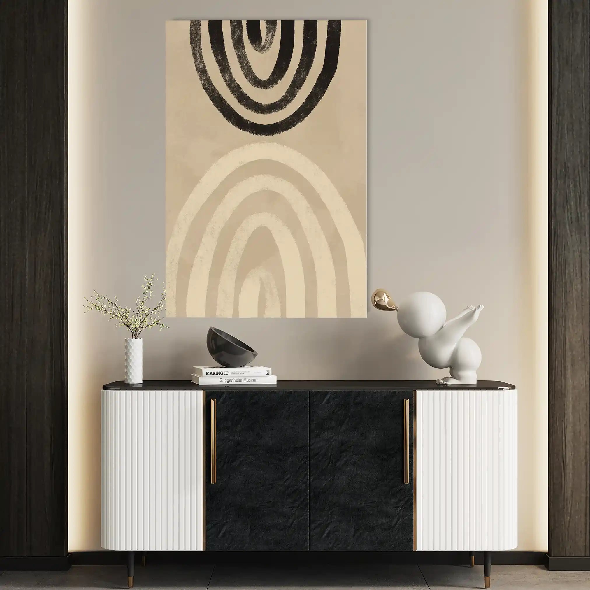 Boho 014 Canvas Art 90 x 60 cm / Stretched on hidden frame