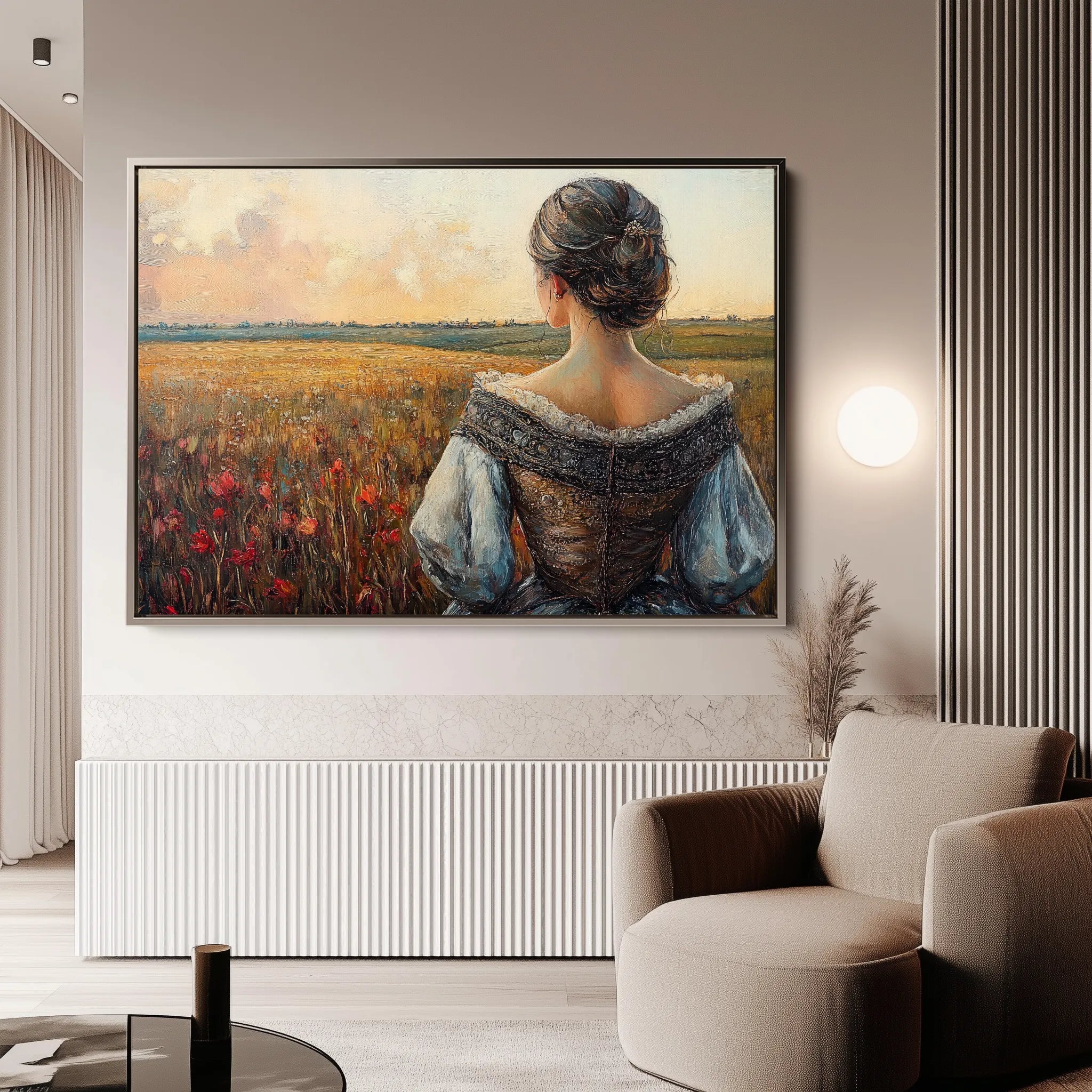 Classic Canvas Wall Art WAD014-CL 90 x 60 cm / Stretched on hidden frame