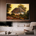 Landscape 014 Canvas Art 90 x 60 cm / Stretched on hidden frame