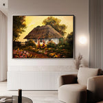 Landscape 014 Canvas Art 90 x 60 cm / Stretched on hidden frame