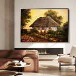 Landscape 014 Canvas Art 90 x 60 cm / Stretched on hidden frame