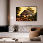 Landscape 014 Canvas Art 90 x 60 cm / Stretched on hidden frame