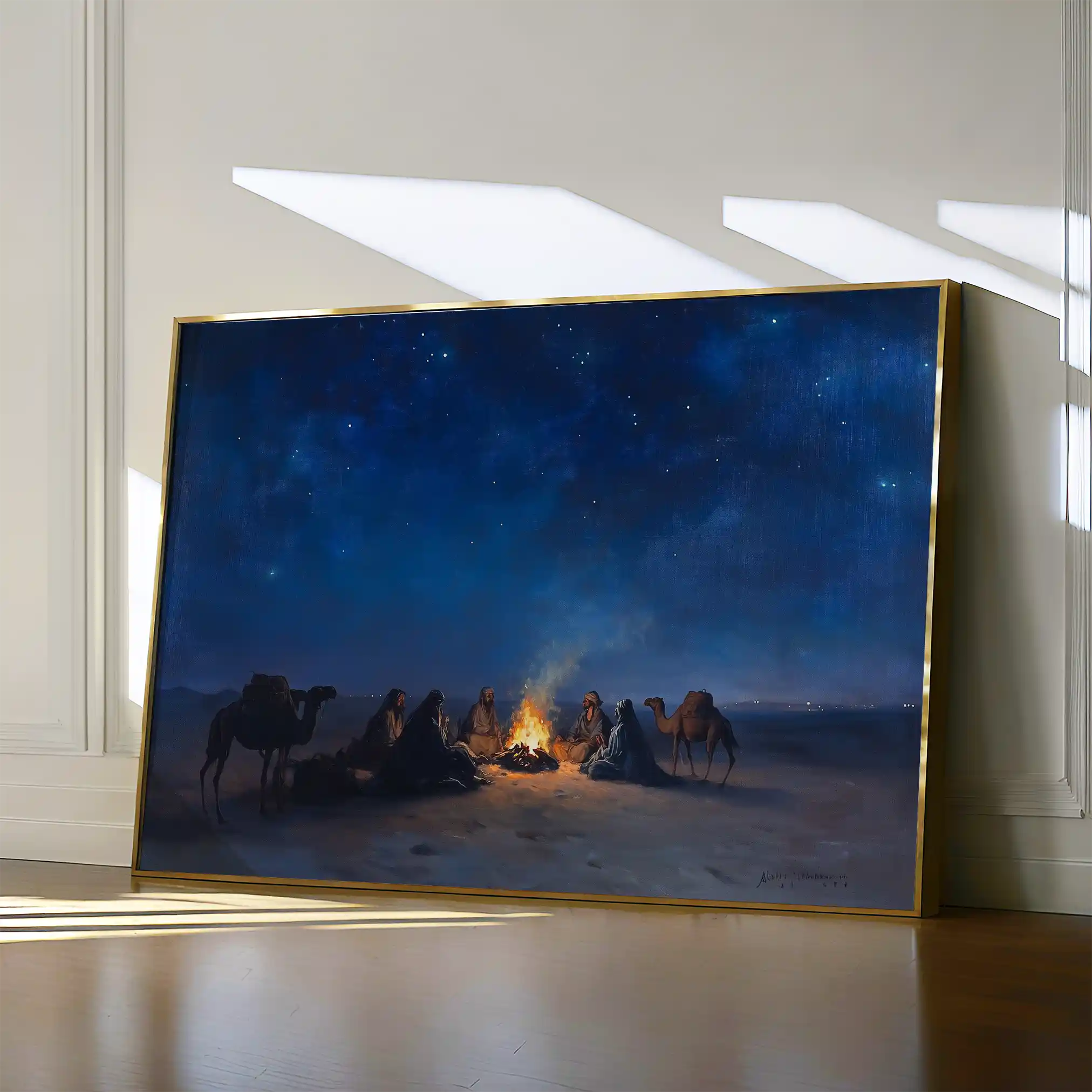 Orientalist 014 Canvas Art 90 x 60 cm / Stretched on hidden frame