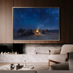 Orientalist 014 Canvas Art 90 x 60 cm / Stretched on hidden frame