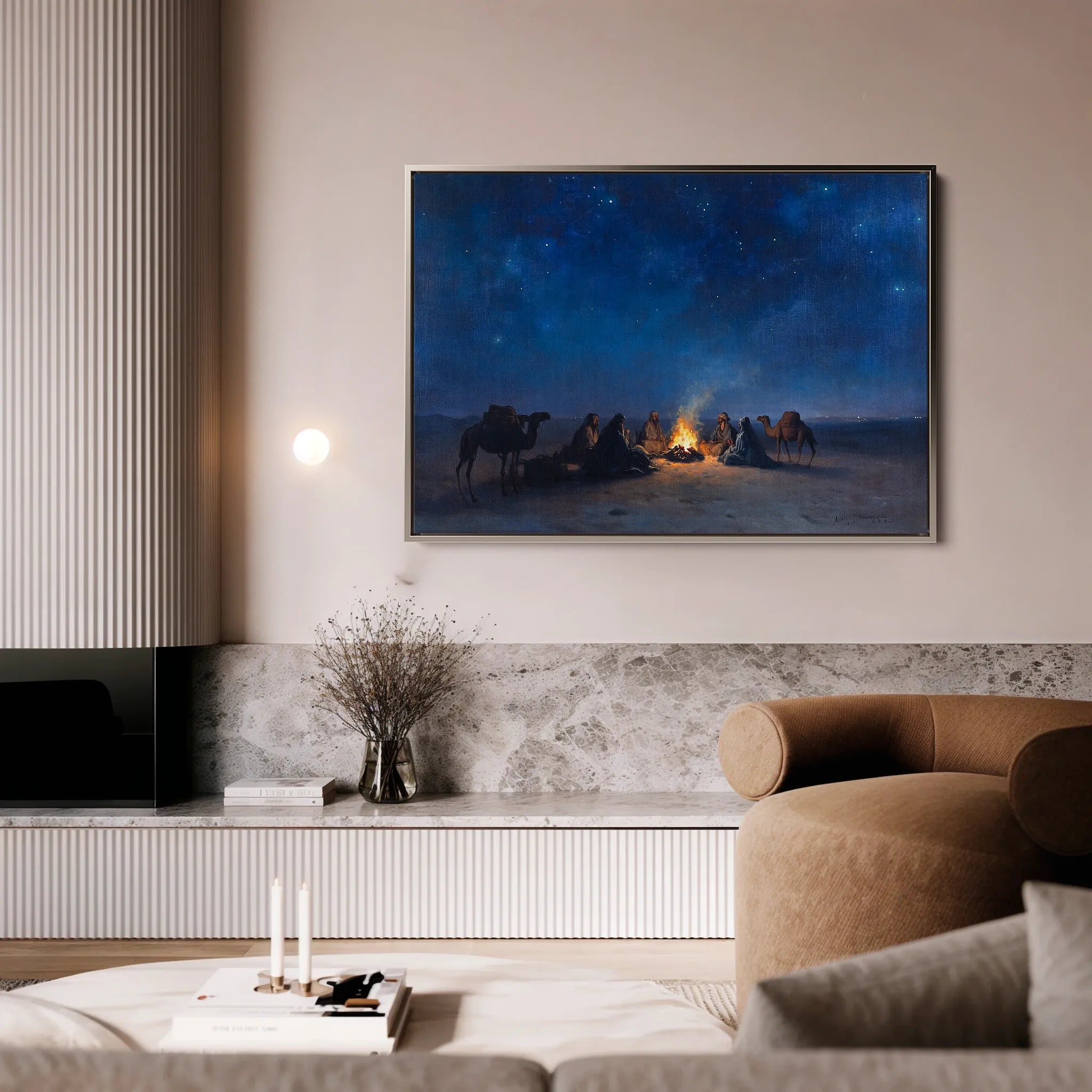 Orientalist Canvas Wall Art WAD014-OR 90 x 60 cm / Stretched on hidden frame