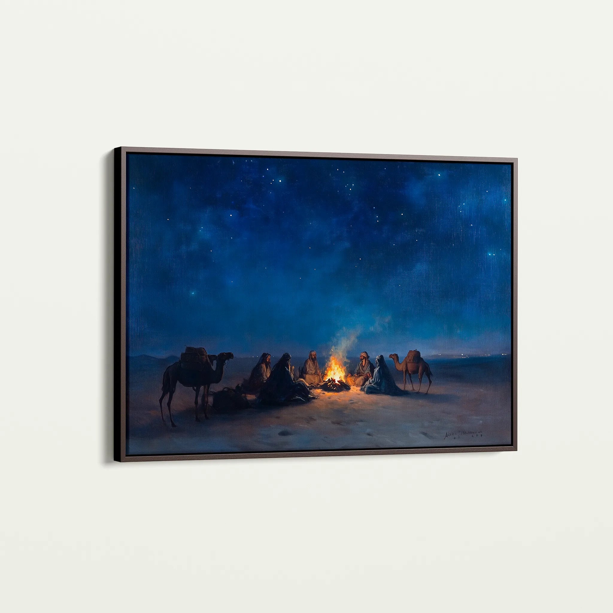 Orientalist Canvas Wall Art WAD014-OR 90 x 60 cm / Stretched on hidden frame