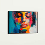 Portrait 014 Canvas Art 90 x 60 cm / Stretched on hidden frame