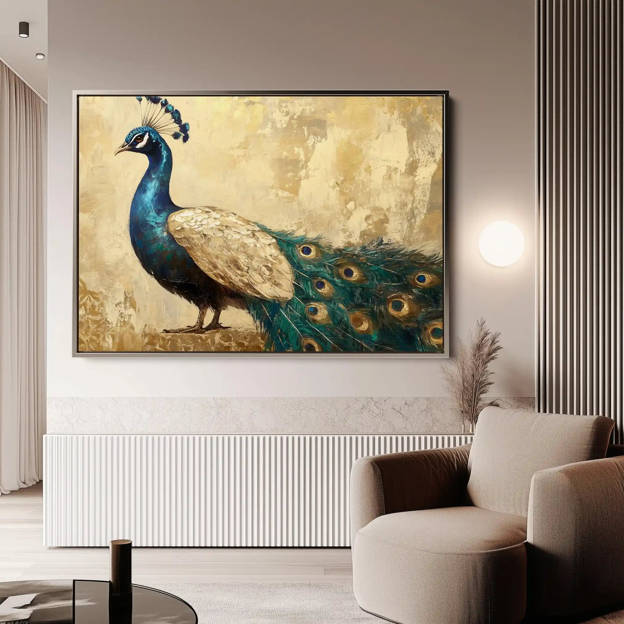 Animals 015 Canvas Art 90 x 60 cm / Stretched on hidden frame