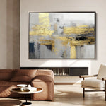 Abstract 015 Canvas Art 60 x 40 cm / Stretched on hidden frame