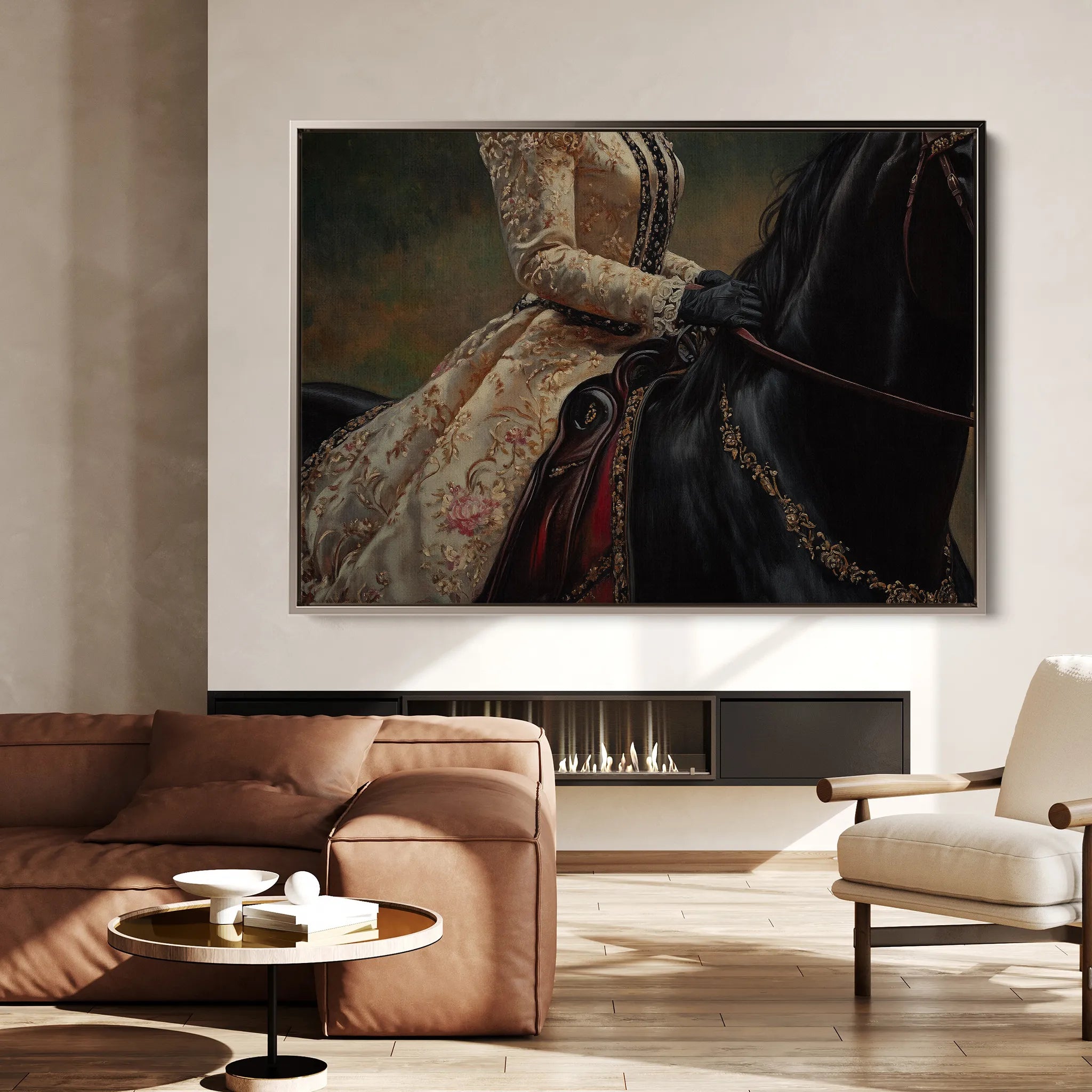 Classic Canvas Wall Art WAD015-CL 90 x 60 cm / Stretched on hidden frame