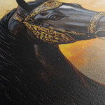 Horses 015 Canvas Art 90 x 60 cm / Stretched on hidden frame