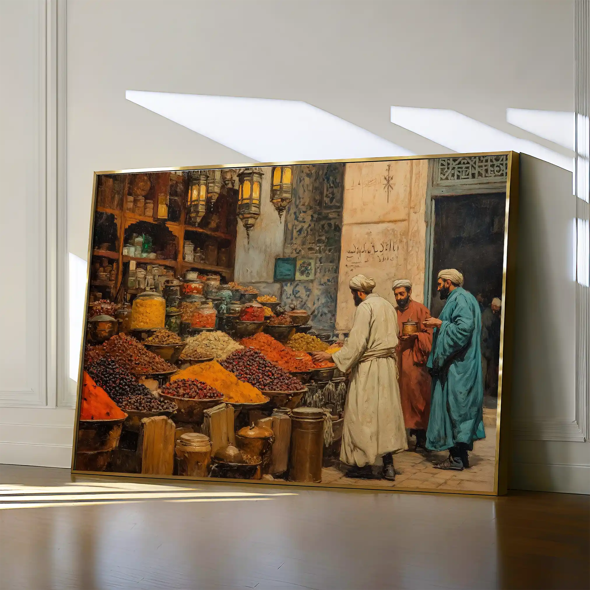 Orientalist 015 Canvas Art 90 x 60 cm / Stretched on hidden frame