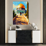 Palestine 015 Canvas Art 90 x 60 cm / Stretched on hidden frame
