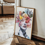 Portrait 015 Canvas Art 90 x 60 cm / Stretched on hidden frame