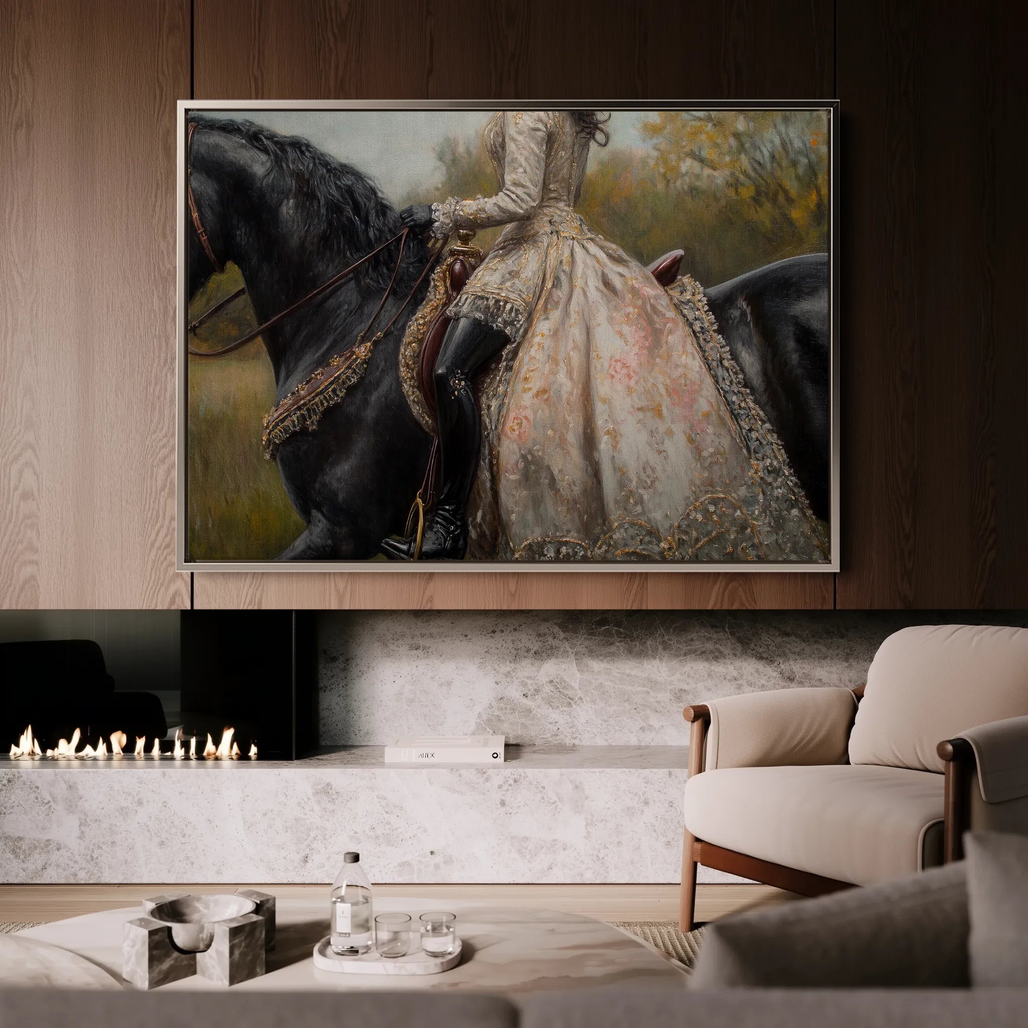 Classic Canvas Wall Art WAD016-CL 90 x 60 cm / Stretched on hidden frame
