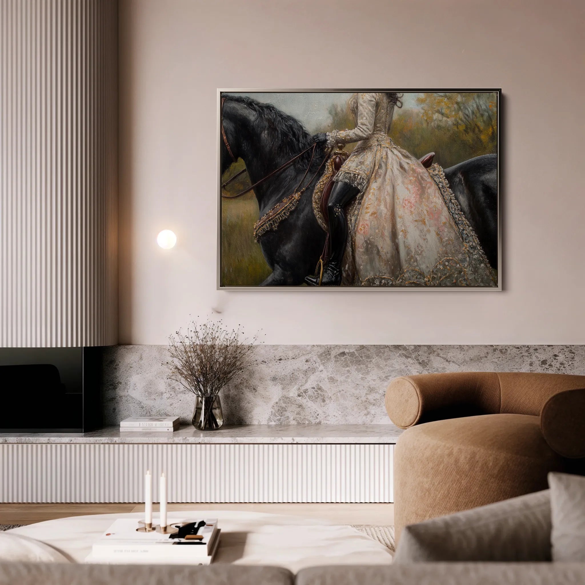 Classic Canvas Wall Art WAD016-CL 90 x 60 cm / Stretched on hidden frame