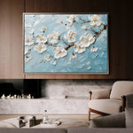 Floral Canvas Wall Art WAD016-F 90 x 60 cm / Stretched on hidden frame