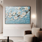 Floral Canvas Wall Art WAD016-F 90 x 60 cm / Stretched on hidden frame