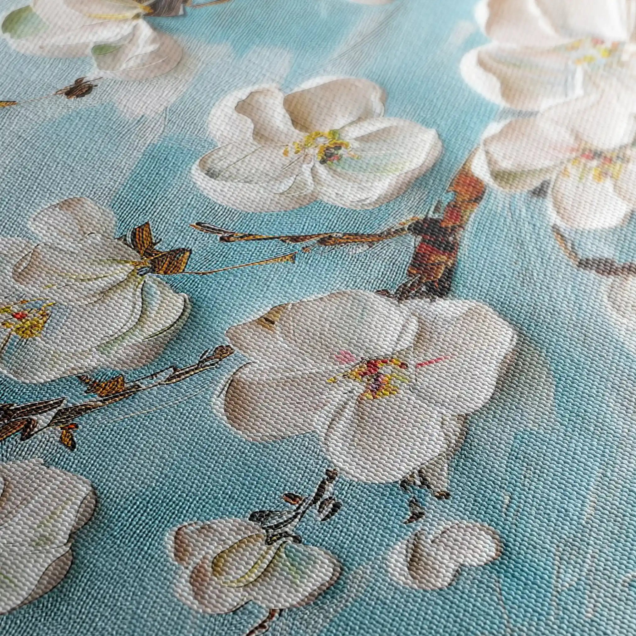 Floral Canvas Wall Art WAD016-F 90 x 60 cm / Stretched on hidden frame