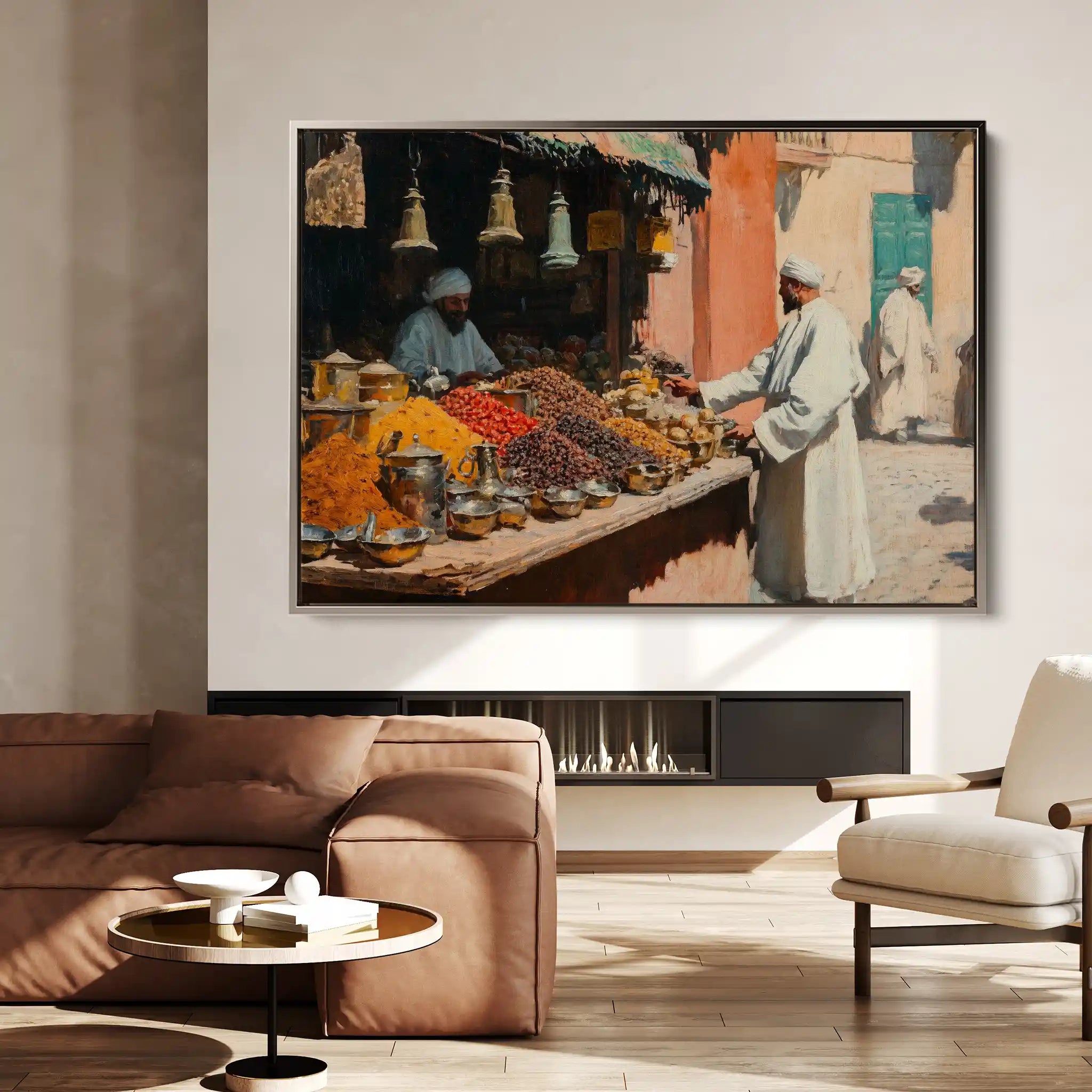 Orientalist 016 Canvas Art 90 x 60 cm / Stretched on hidden frame