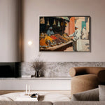 Orientalist 016 Canvas Art 90 x 60 cm / Stretched on hidden frame