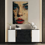 Portrait 016 Canvas Art 90 x 60 cm / Stretched on hidden frame