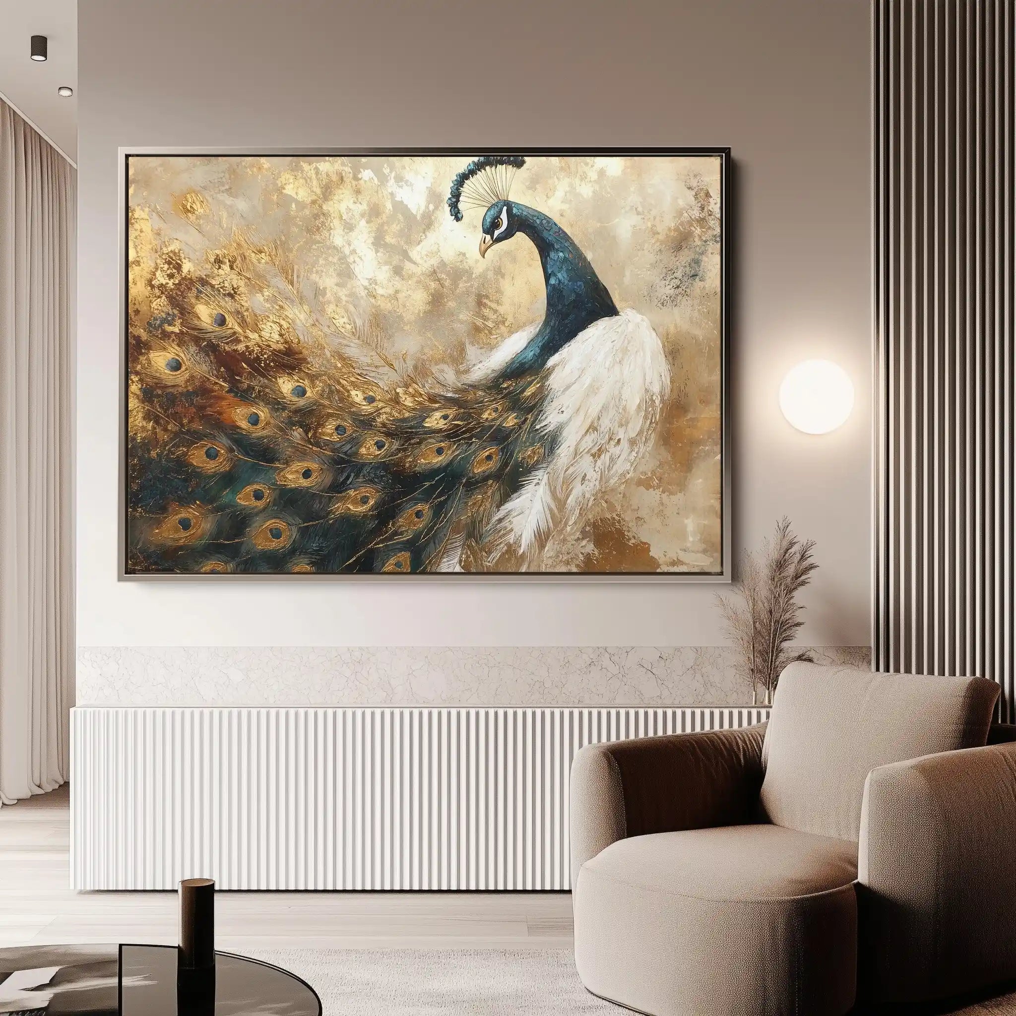 Animals 017 Canvas Art 90 x 60 cm / Stretched on hidden frame