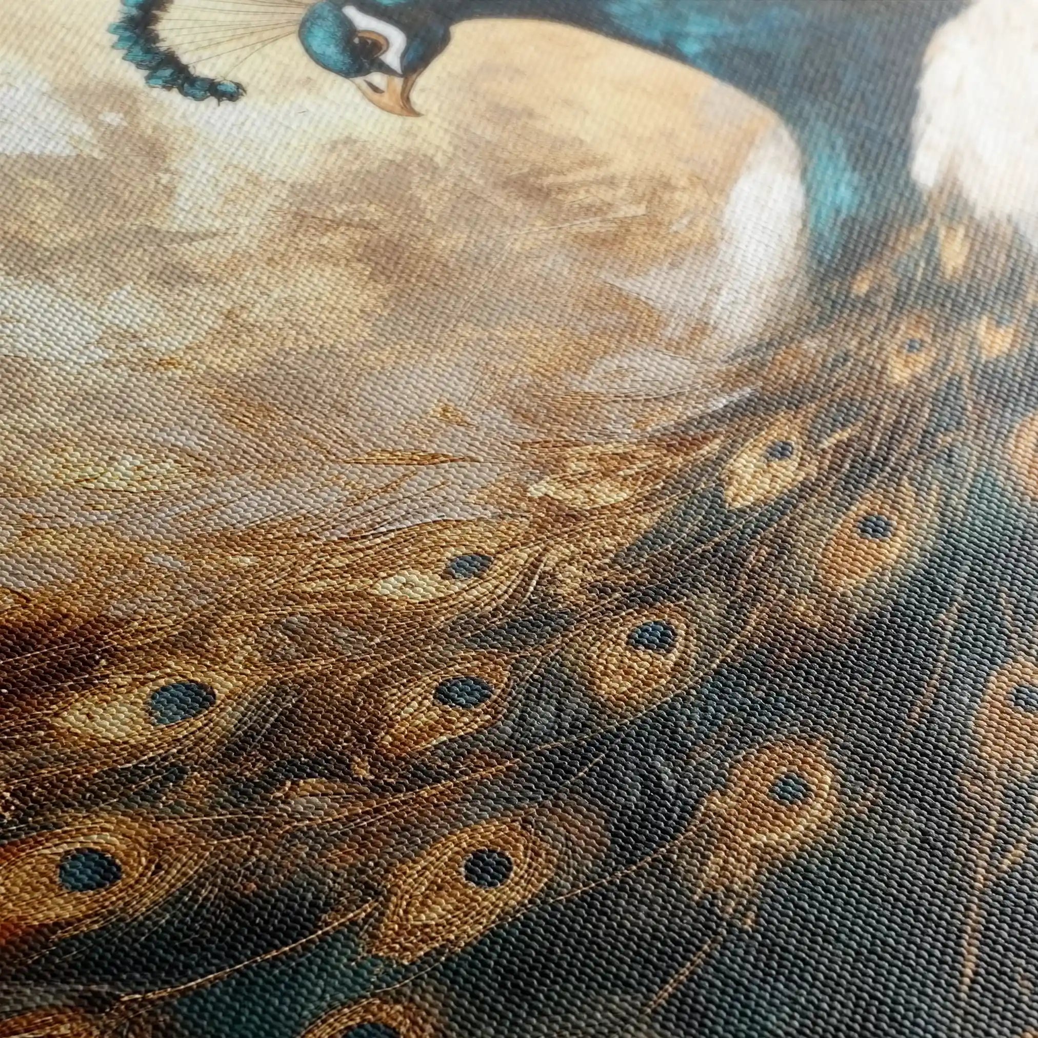 Animals 017 Canvas Art 90 x 60 cm / Stretched on hidden frame