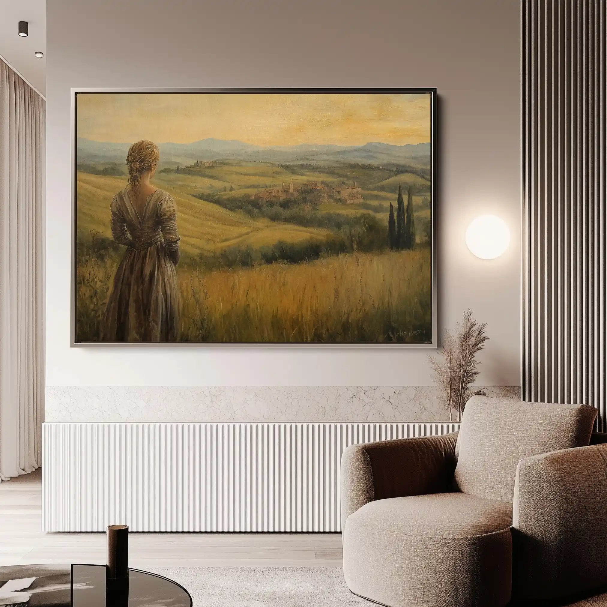 Classic 017 Canvas Art 90 x 60 cm / Stretched on hidden frame