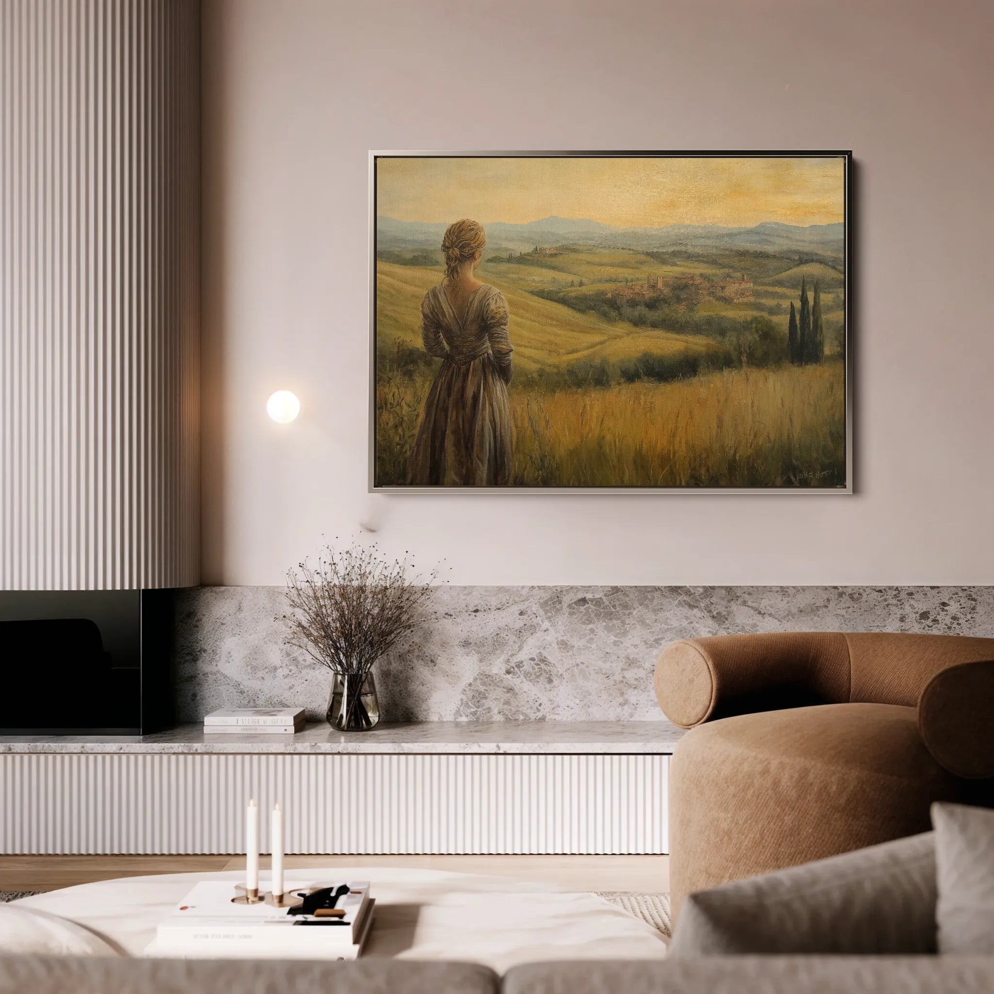 Classic Canvas Wall Art WAD017-CL 90 x 60 cm / Stretched on hidden frame