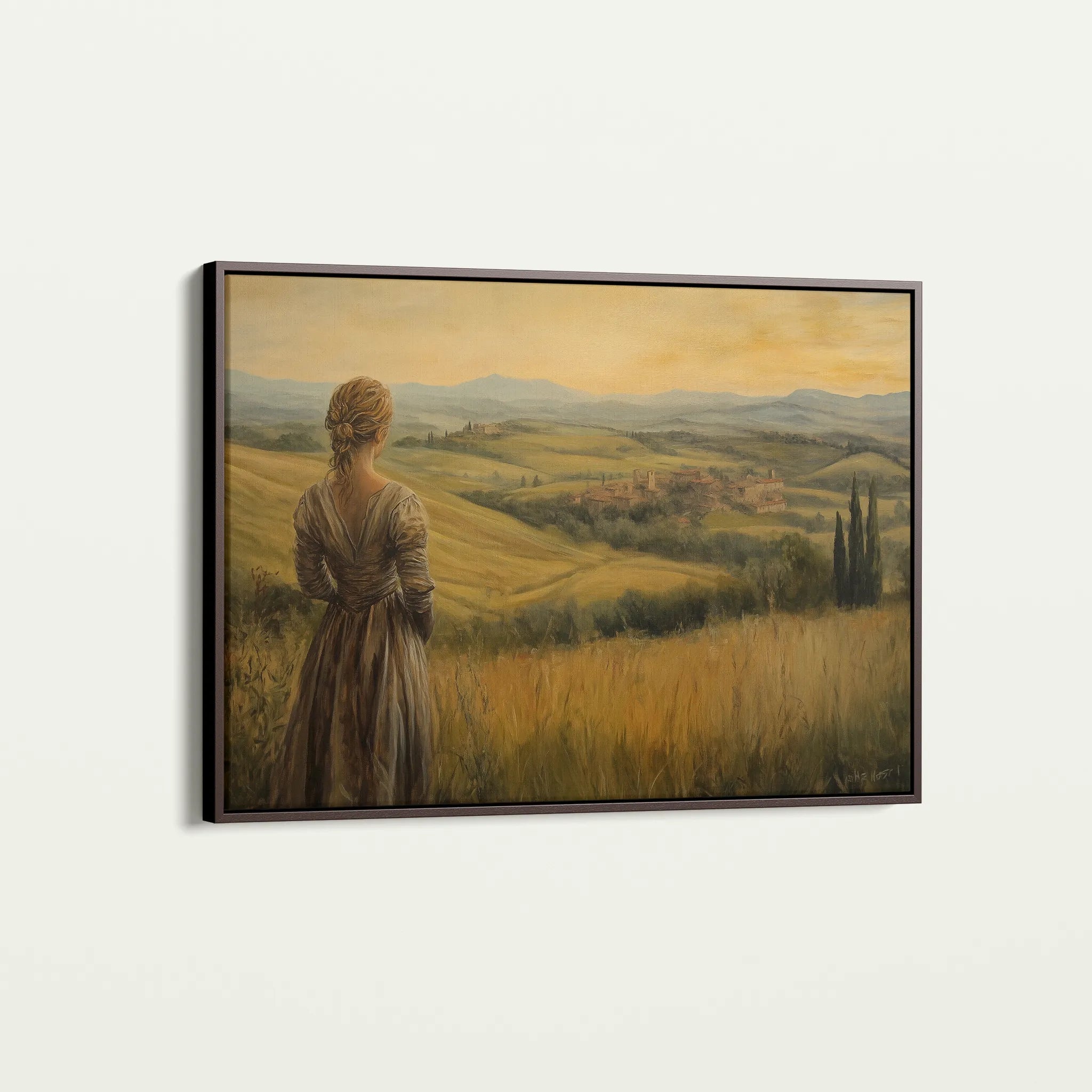 Classic Canvas Wall Art WAD017-CL 90 x 60 cm / Stretched on hidden frame