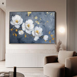 Floral Canvas Wall Art WAD017-F 90 x 60 cm / Stretched on hidden frame