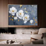 Floral Canvas Wall Art WAD017-F 90 x 60 cm / Stretched on hidden frame