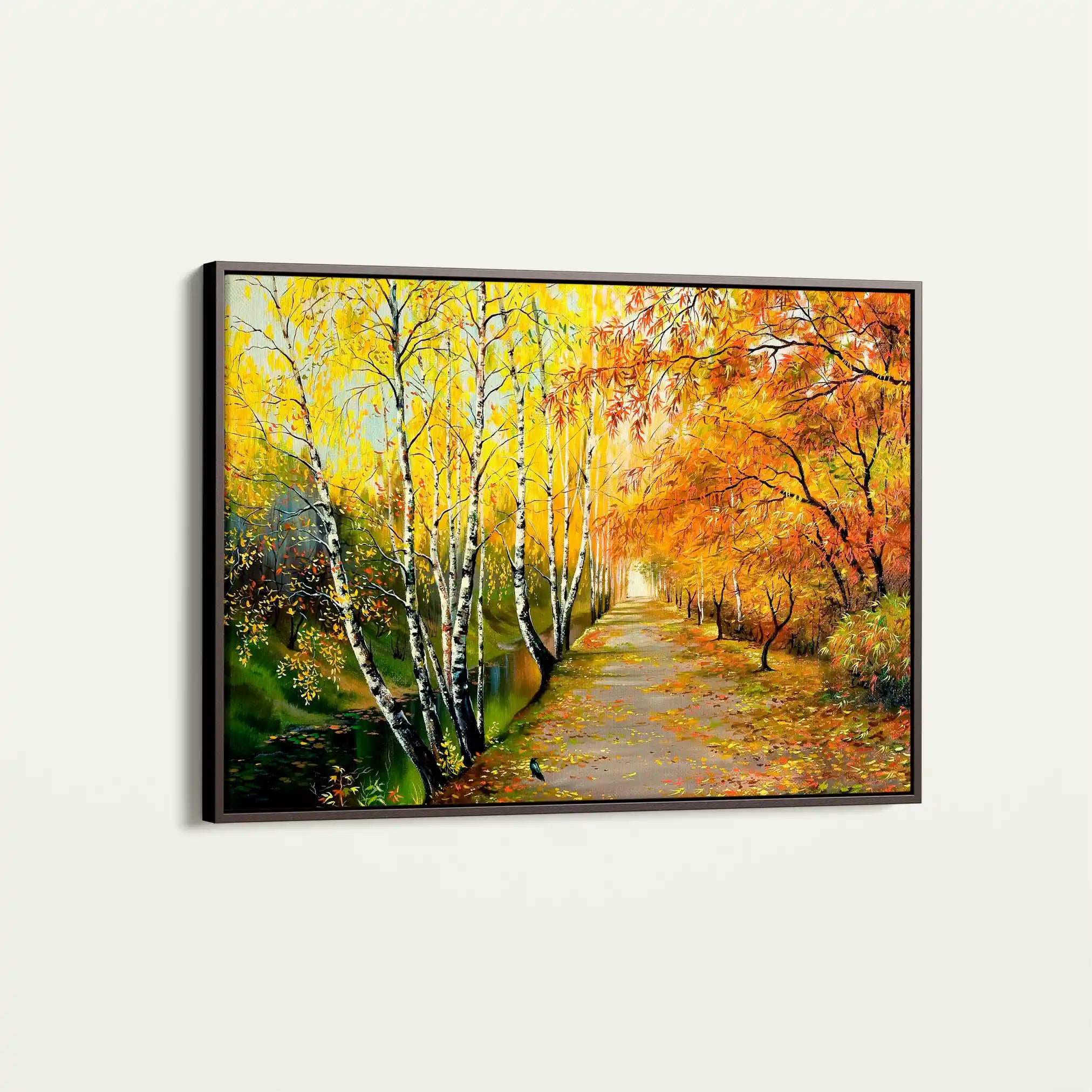 Landscape 017 Canvas Art 90 x 60 cm / Stretched on hidden frame
