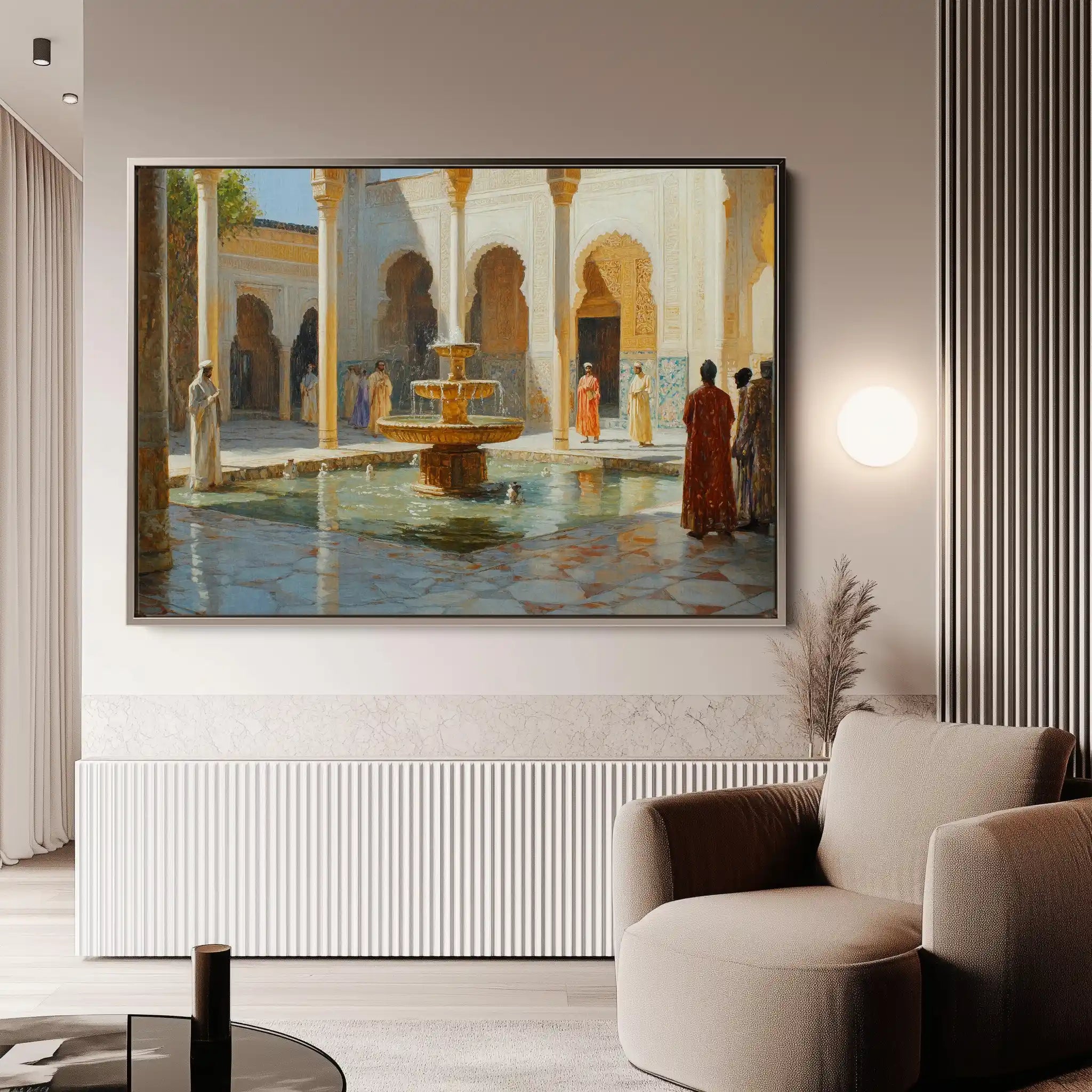 Orientalist 017 Canvas Art 90 x 60 cm / Stretched on hidden frame