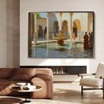 Orientalist 017 Canvas Art 90 x 60 cm / Stretched on hidden frame