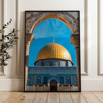 Palestine 017 Canvas Art 90 x 60 cm / Stretched on hidden frame