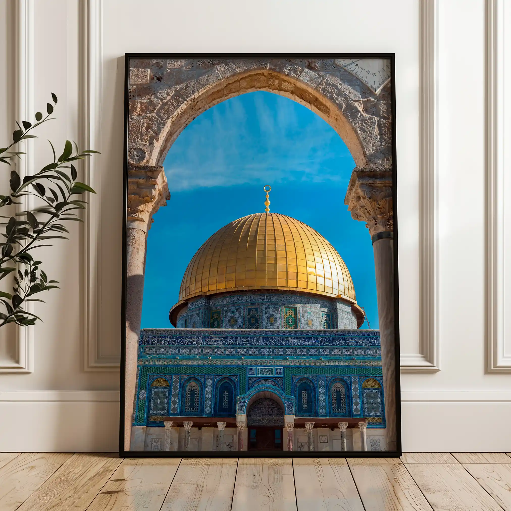 Palestine 017 Canvas Art 90 x 60 cm / Stretched on hidden frame