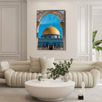 Palestine 017 Canvas Art 90 x 60 cm / Stretched on hidden frame