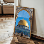 Palestine 017 Canvas Art 90 x 60 cm / Stretched on hidden frame